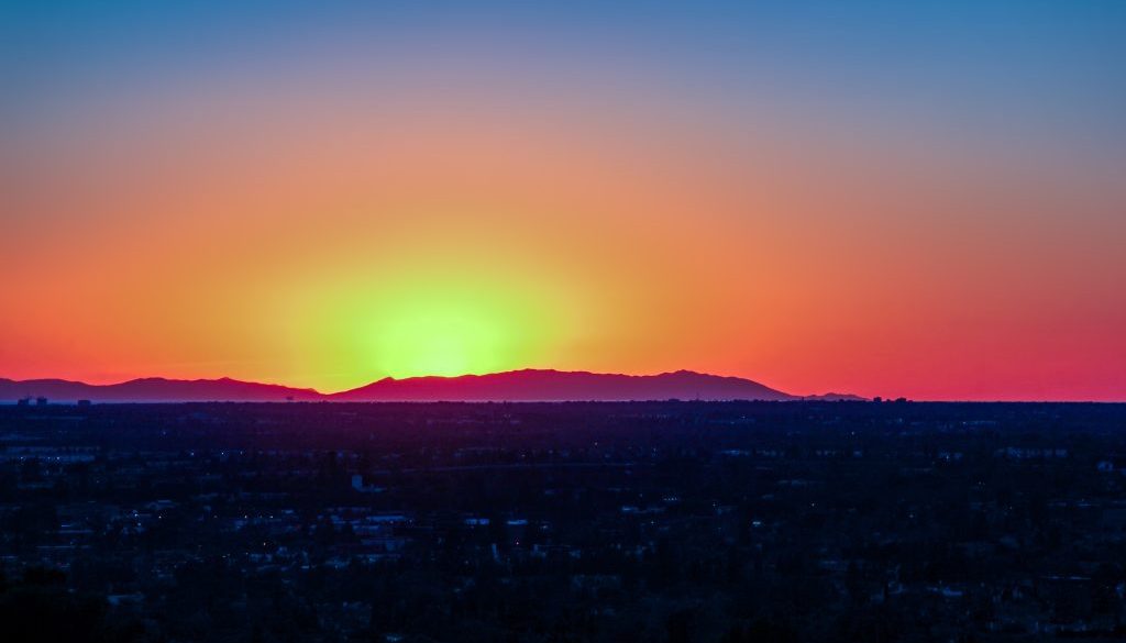 Southern California sunset