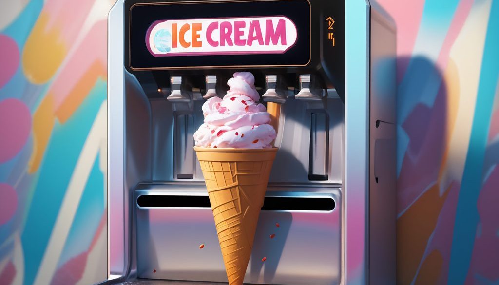 Broken Ice Cream Machine