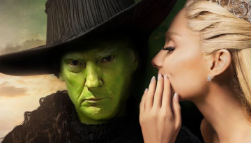 Donald Trump as Elphaba from Wicked